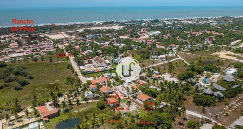 Terreno à venda, 1066 m² por R$ 450.000,00 - Praia do Prea - Cruz/CE