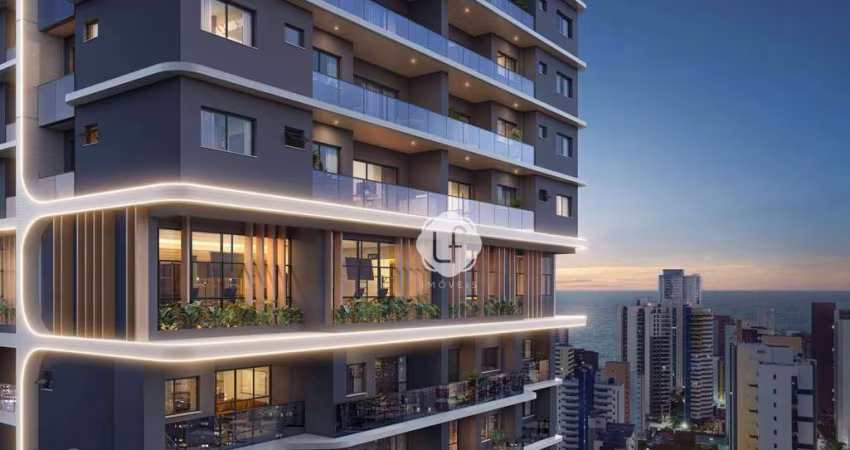 REPASSE UNICO de 67m2 no Beach Class UNIQUE-Fortaleza CE - Penultimo Piso - Visão Vista Mar e Cidade - More com qualidade de Vida.