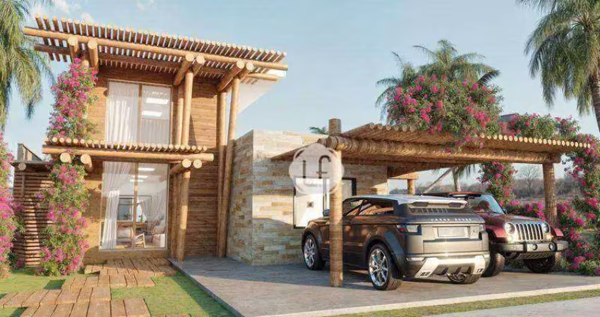 Casa em condomínio fechado com 2 quartos à venda na Rua Do Gran Vellas, 1, Lagoa do Paraíso, Jijoca de Jericoacoara