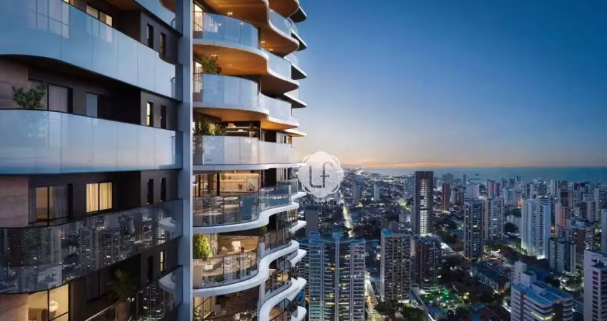 Unico : casa boris - aptos alto padrão  164m2 e 203m2 - nobreza meireles - fortaleza ce