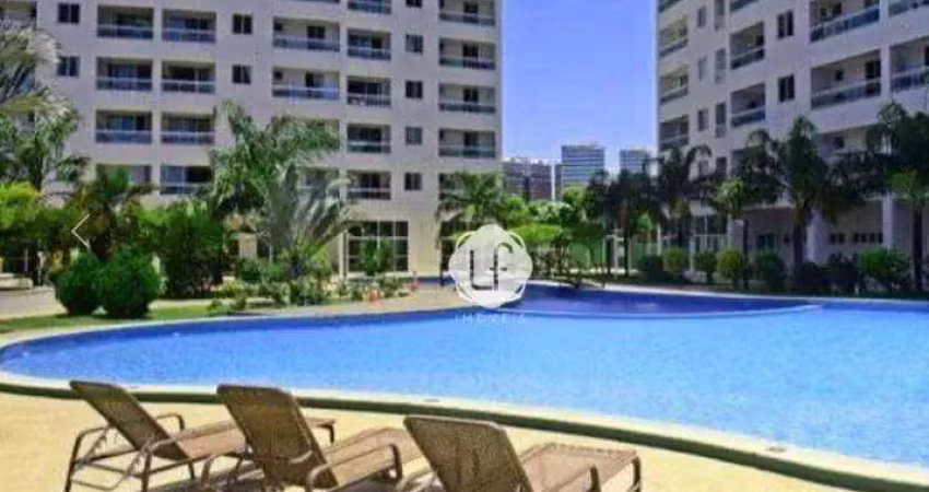 Apartamento com 3 dormitórios para alugar, 75 m² por r$ 4.810,00/ano - guararapes - fortaleza/ce