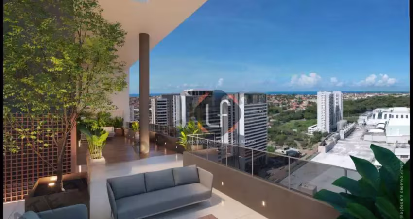 Pré-lançamento- now living em frente ao rio mar shopping -papicu- valores de oportunidade- invista ou more com estilo!