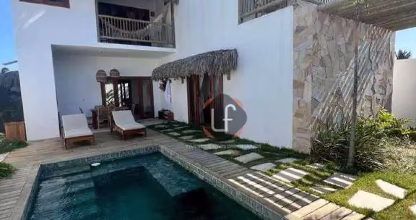 Casa fabulosa - praia do preá - porteira fechada - moderna - 450 m2 terreno privado - perfeita.