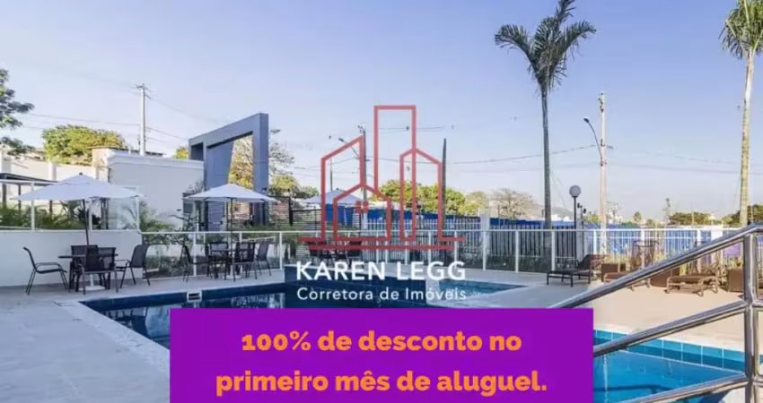 Apartamento com 2 quartos e 1 banheiro para alugar, 46 m² por r$ 1.605/mês
