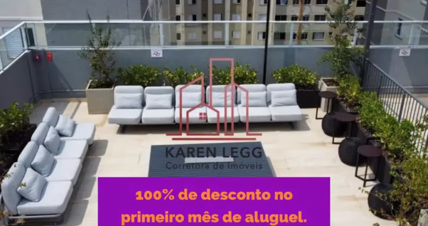 Apartamento com 2 quartos e 1 banheiro para alugar, 47 m² por r$ 1.968/mês