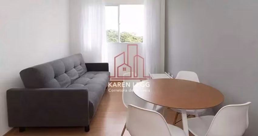 Apartamento Mobiliado com 2 Quarto e 1 banheiro para Alugar, 44 m² por R$ 2.482/Mês