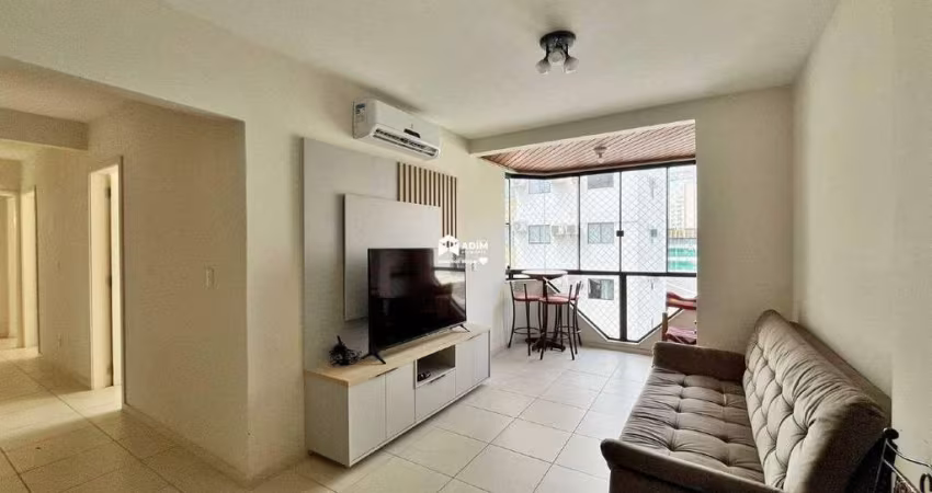 Aluguel Anual: Apartamento Mobiliado com 3 quartos sendo 1 suíte - Centro de Balneário Camboriú