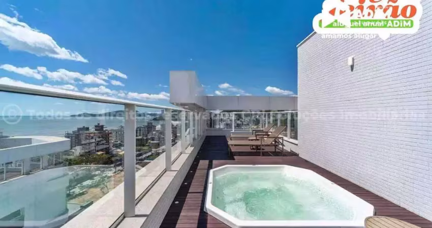 Aluguel anual: cobertura duplex com 03 dormitórios, mobiliado e 2 vagas no amores da brava na praia brava em itajaí.