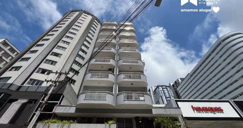 Aluguel Anual: Apartamento mobiliado 1 dormitório com vista para o mar em Balneário Camboriú