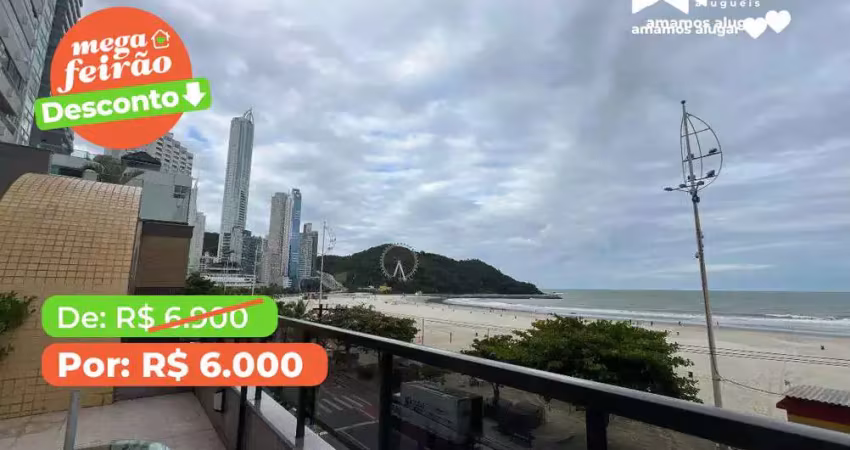 Aluguel anual: apartamento de 3 quartos, sendo 1 suíte em balneário camboriú