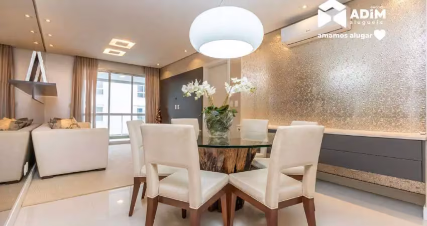 Aluguel anual: apartamento com 03 dormitórios, mobiliado e 2 vagas no amores da brava na praia brava em itajaí.