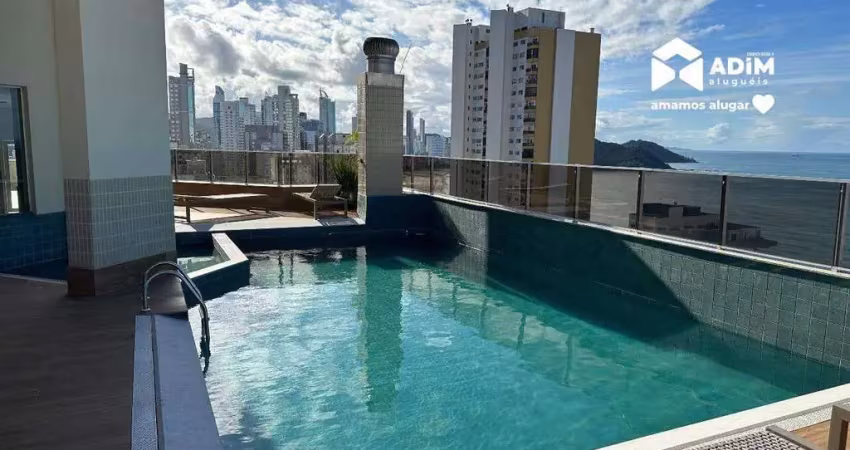 Aluguel anual: apartamento de 2 quartos, sendo 1 suíte no centro de balneário camboriú