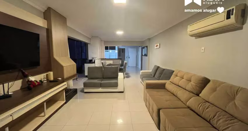 Aluguel anual: apartamento de 3 dormitórios sendo 1 suíte, de frente pra praia em balneário camboriú
