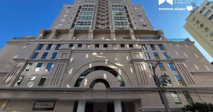 Aluguel anual: apartamento mobiliado com 3 suítes - centro de balneário camboriú.