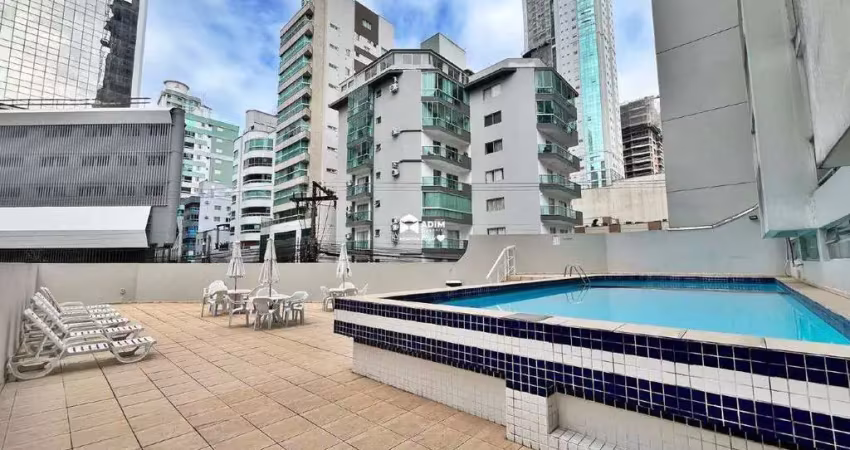 Aluguel anual: apartamento de 1suíte mobiliado na quadra do mar em balneário camboriú.