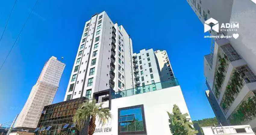 Aluguel anual: apartamento mobiliado com 2 quartos sendo 1 suíte na praia brava em itajaí.