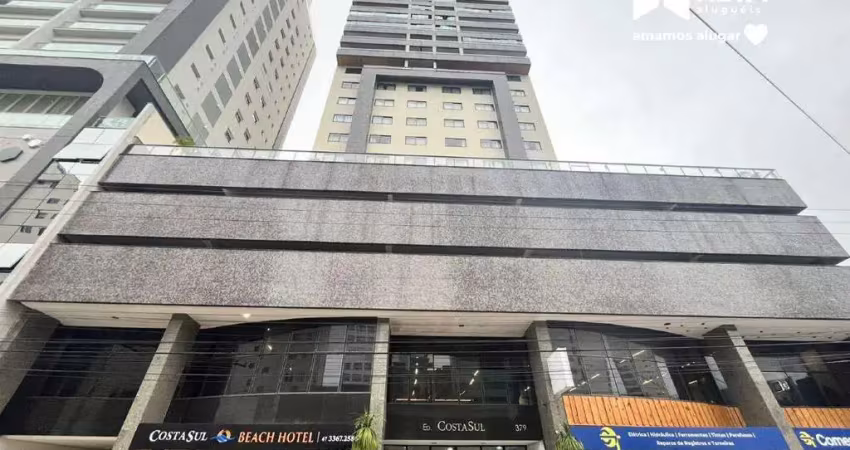 Aluguel anual: loft 1 quarto mobiliado no centro de balneário camboriú a poucos metros do mar.