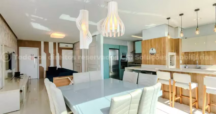 Apartamento mobiliado com 03 dormitórios á venda no edifício porto da barra em balneário camboriú