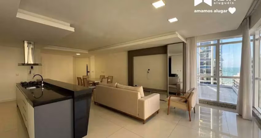 Apartamento com 4 suítes e 3 vagas, no ed dubai tower para locação anual, meia praia-itapema