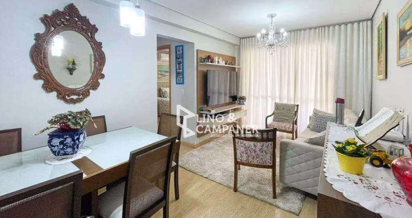 Apartamento com 3 dormitórios à venda, 74 m² por R$ 580.000,00 - Edifício Terralis Jardim - Londrina/PR