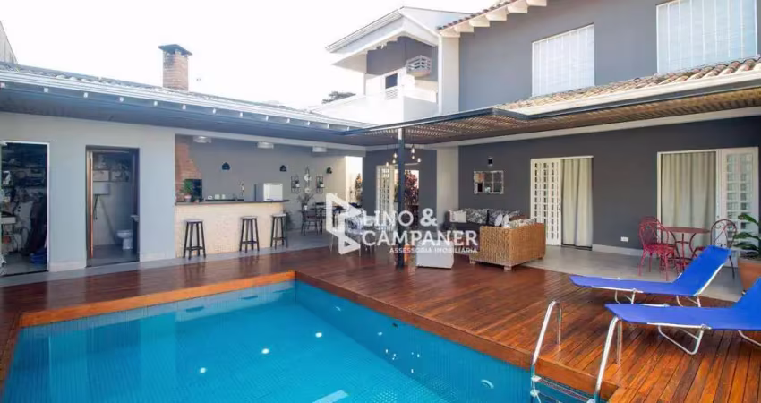 Casa com 4 dormitórios à venda, 298 m² por r$ 1.400.000,00 - jardim burle marx - londrina/pr