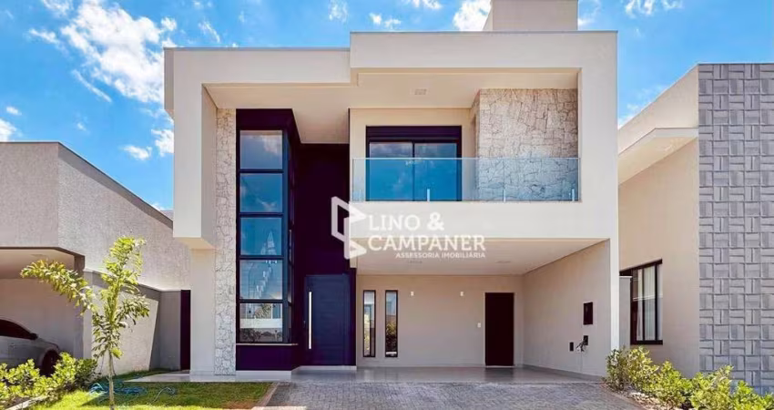 Casa com 3 suítes à venda, 214 m² por R$ 1.590.000 - Condomínio Parque Tauá - Aranguá - Londrina/PR