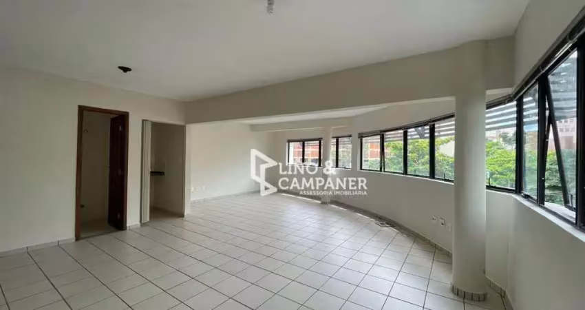 Sala para alugar, 50 m² por r$ 1.800,00/mês - vila ipiranga - londrina/pr