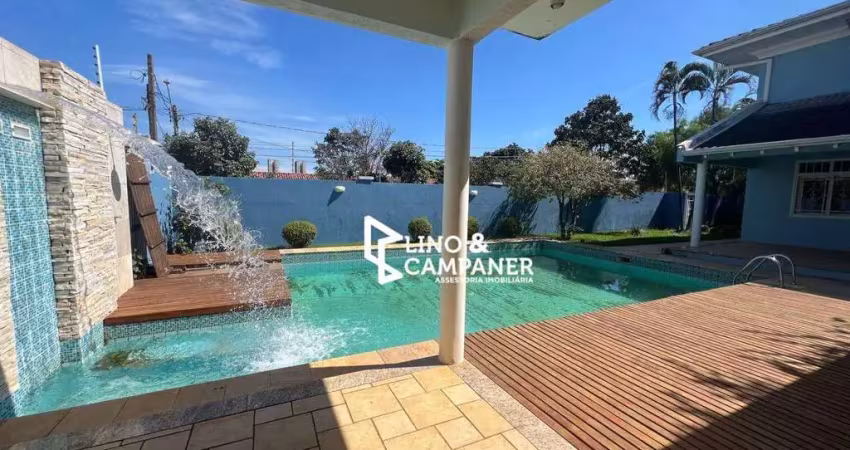 Casa com 4 dormitórios para alugar, 340 m² por r$ 10.000,00/mês - jardim higienópolis - londrina/pr