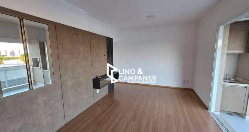 Apartamento com 2 dormitórios para alugar, 70 m² por r$ 2.600/mês - gleba palhano - londrina/pr