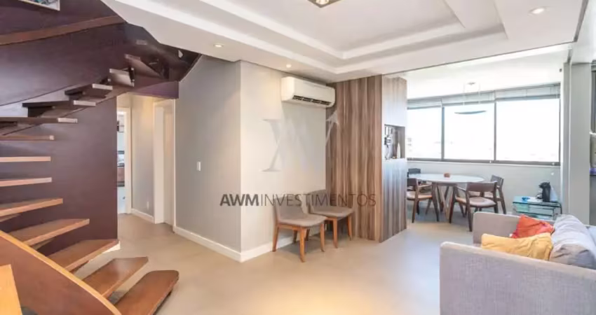 Awm vende apartamento 2 dormitórios, 01 suíte no bairro menino deus, porto alegre - ap586