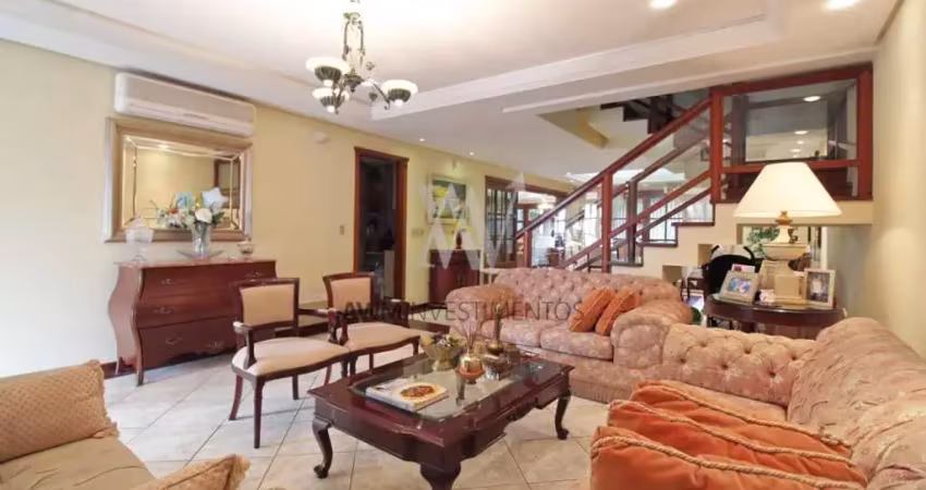 Awm vende casa para venda, 4 dormitórios no bairro  chacara das pedras, porto alegre - ca639