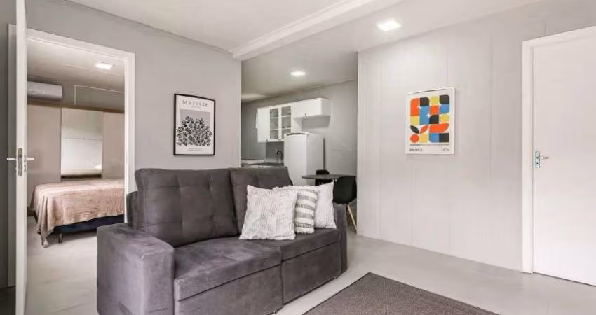 Apto de 1 Quarto 100% Mobiliado na Vila das Acácias – Viva o Melhor do Sul da Ilha!