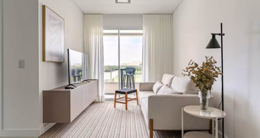 Apartamento de 1 quarto 100% Mobilado ao lado da praia