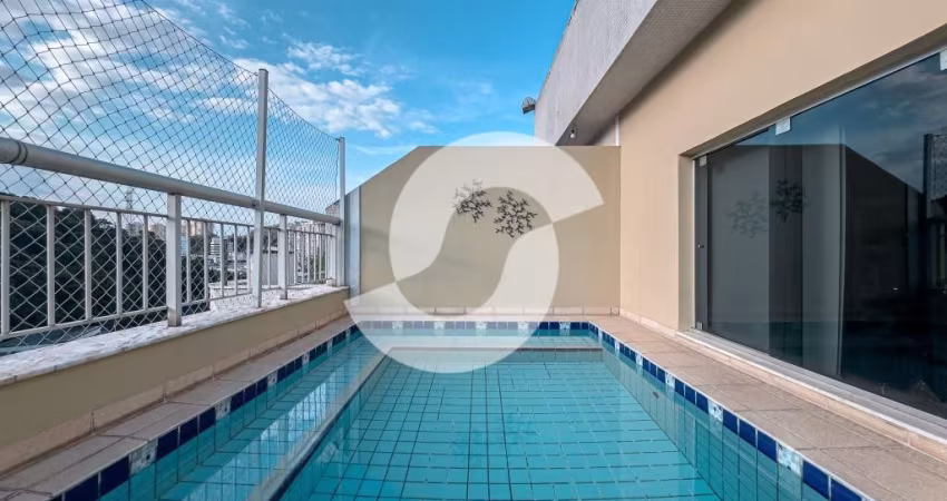 Cobertura  com vista para o clube Rio Cricket