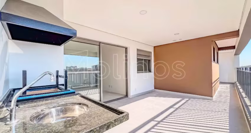 Apartamento padrão contrapiso -  belém - 125 m² - varanda gourmet - 3 suites