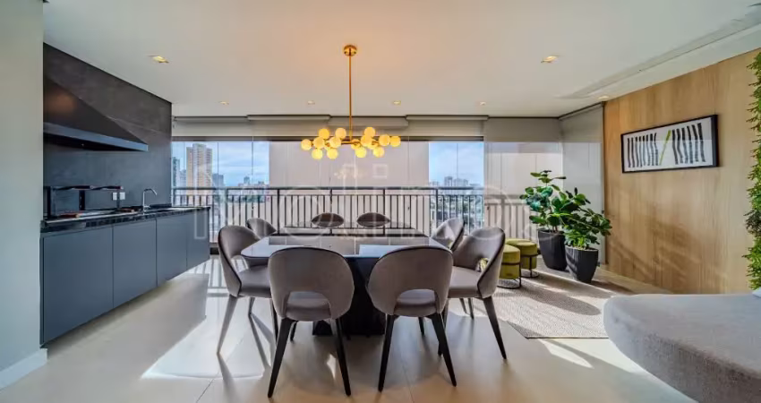 Apartamento locação - tatuapé - 113 m² - 3 suites - decorado e mobiliado