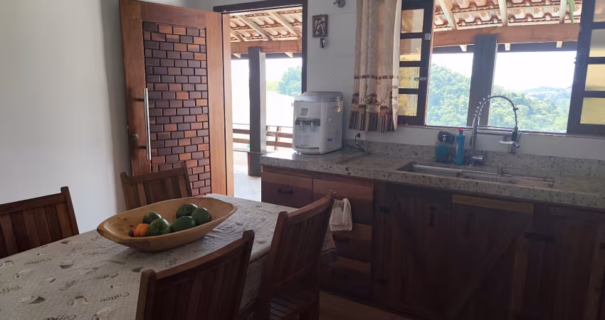 Casa com vista espetacular para as montanhas.