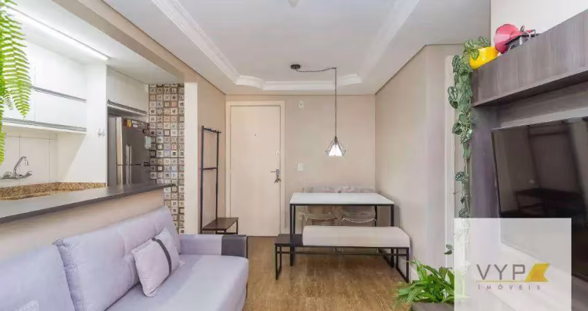 Apartamento com 2 dormitórios à venda, 49 m² por r$ 499.990,00 - cristo rei - curitiba/pr