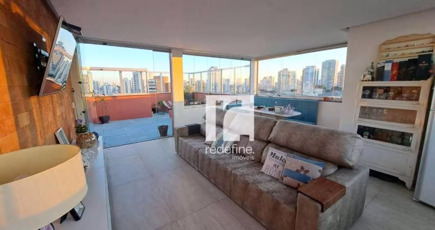 Cobertura Duplex com 3 dormitórios (1Suíte), 3 vagas  à venda, 161 m² por R$ 1.295.000 - Ipiranga - São Paulo/SP