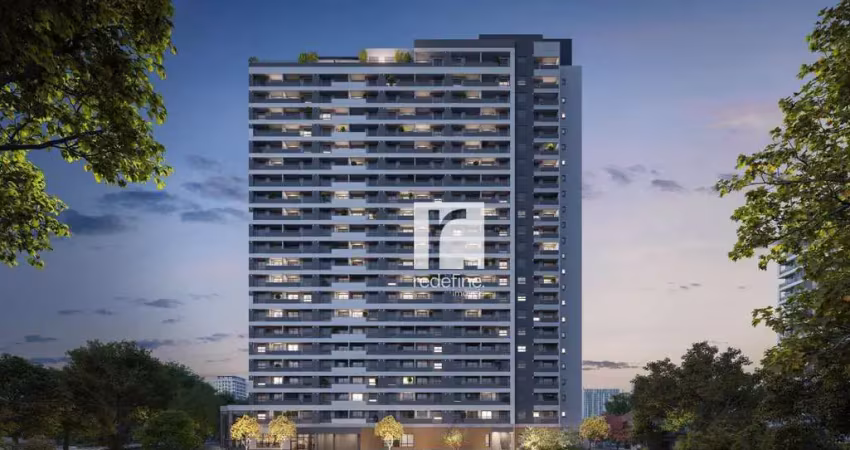 Apartamento com 1 dormitório à venda, 30 m² - campo belo - são paulo/sp