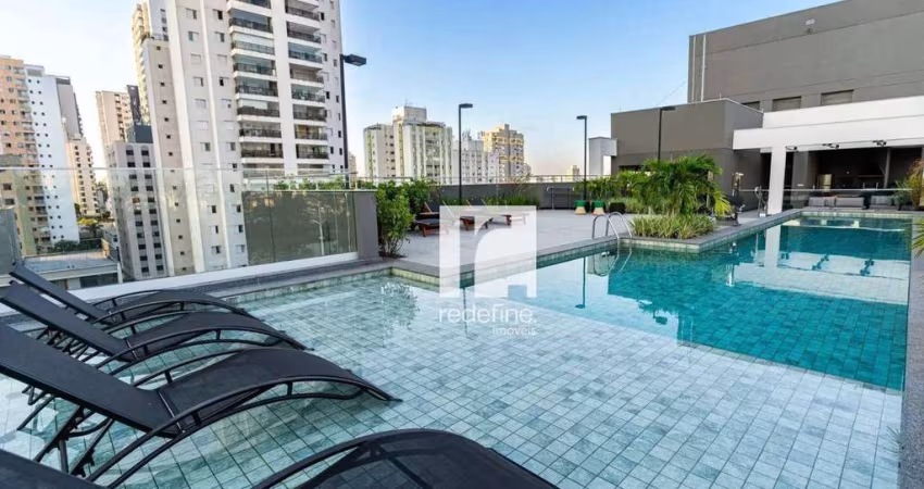 Apartamento com 3 dormitórios  (2 suítes) e 2 vagas à venda, 105 m² por R$ 1.325.000 - Ipiranga - São Paulo/SP