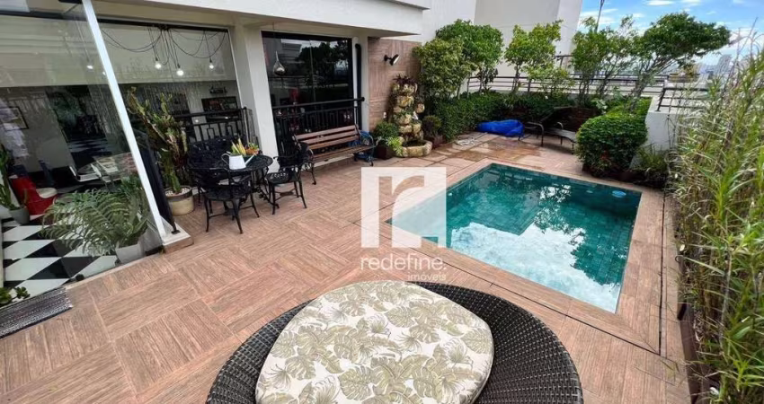 Cobertura Penthouse com 3 Suítes, Piscina privativa - 280 m² por R$ 3.900.000 - Ipiranga - São Paulo/SP
