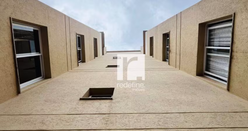 Apartamento com 1 dormitório e 1 vaga à venda, 55 m² por R$ 380.000 - Nova Gerti - São Caetano do Sul/SP