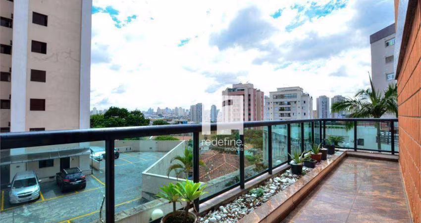 Apartamento com 4 dormitórios (2 suítes), 4 vagas + Deposito privativo à venda, 220 m² por R$ 1.390.000 - Ipiranga - São Paulo/SP