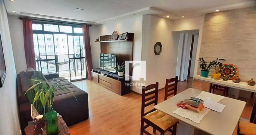 Apartamento com 3 dormitórios (1 suíte) e 2 vagas à venda, 104 m² por R$ 980.000 - Vila Gumercindo - São Paulo/SP