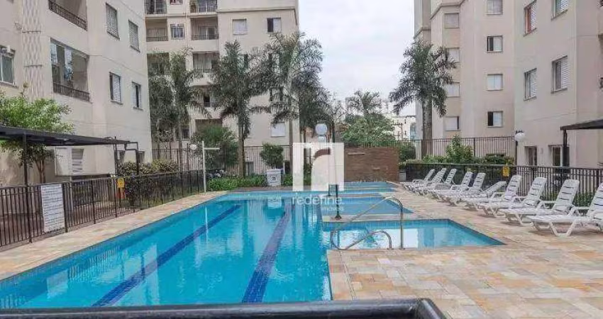 Apartamento com 2 dormitórios e 1 vaga à venda, 54 m² por R$ 450.000 - Centro - São Bernardo do Campo/SP