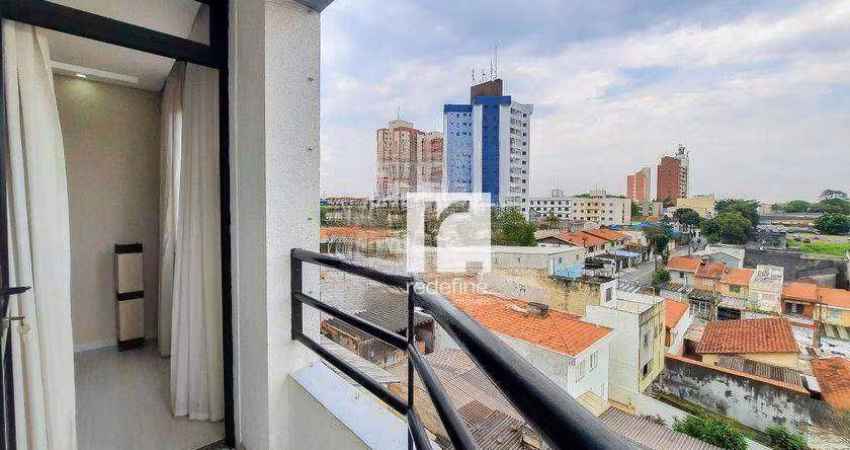 Apartamento Mobiliado com 3 dormitórios (1 suíte) e 2 vagas,  à venda, 80 m² por R$ 440.000 - Vila Euclides - São Bernardo do Campo/SP