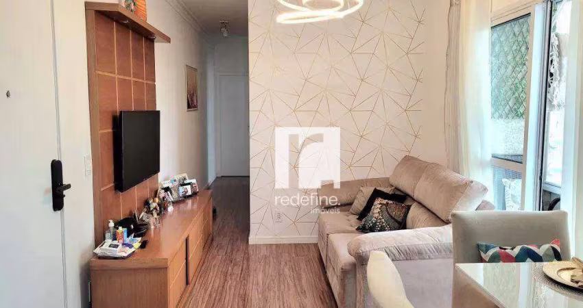 Apartamento com 2 dormitórios e vaga à venda, 59 m² por R$ 415.000 - Baeta Neves - São Bernardo do Campo/SP