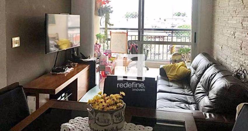 Apartamento com 3 dormitórios (1 suíte) e vaga à venda, 67 m² por R$ 595.000 - Vila Brasílio Machado - São Paulo/SP