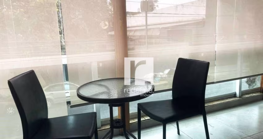 Apartamento tipo kitnet mobiliado para Locação no Ipiranga com 40m² varanda gourmet e vaga de garagem – Pacote Locação; R$ 2.500,00